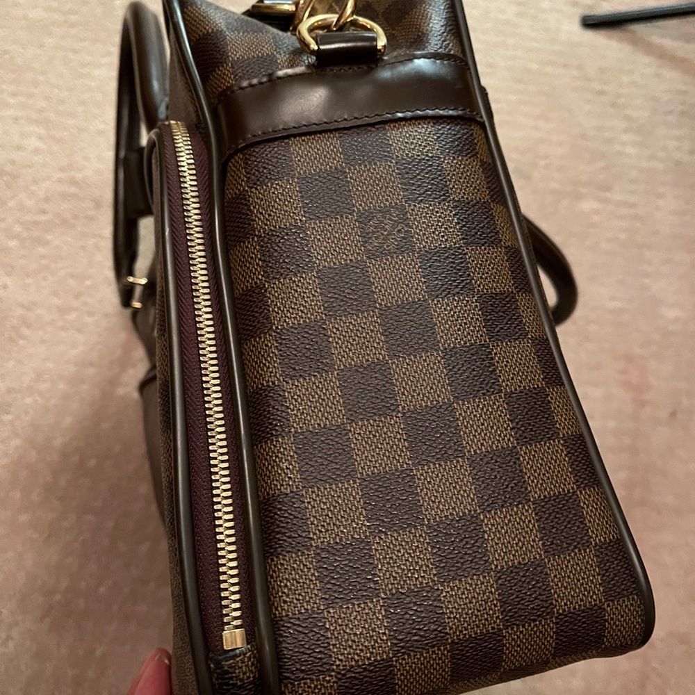 Authentic Louis Viitton Ikar 2way shoulder crossbody bag damier canbas ebene - Picture 7 of 12